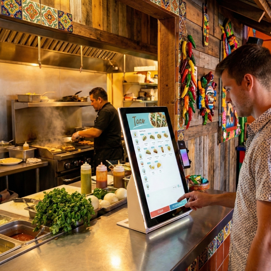 Taco Shop self-service kiosk